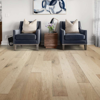 Shaw Flooring Pebble Hill Hickory Linen Hickory 5" SW219-01086