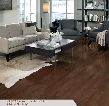 Somerset Homestyle Collection White Oak Metro Brown- 3-1/4" PS3716B