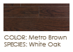 Somerset Homestyle Collection White Oak Metro Brown- 3-1/4" PS3716B